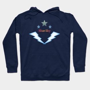 blue sky Hoodie